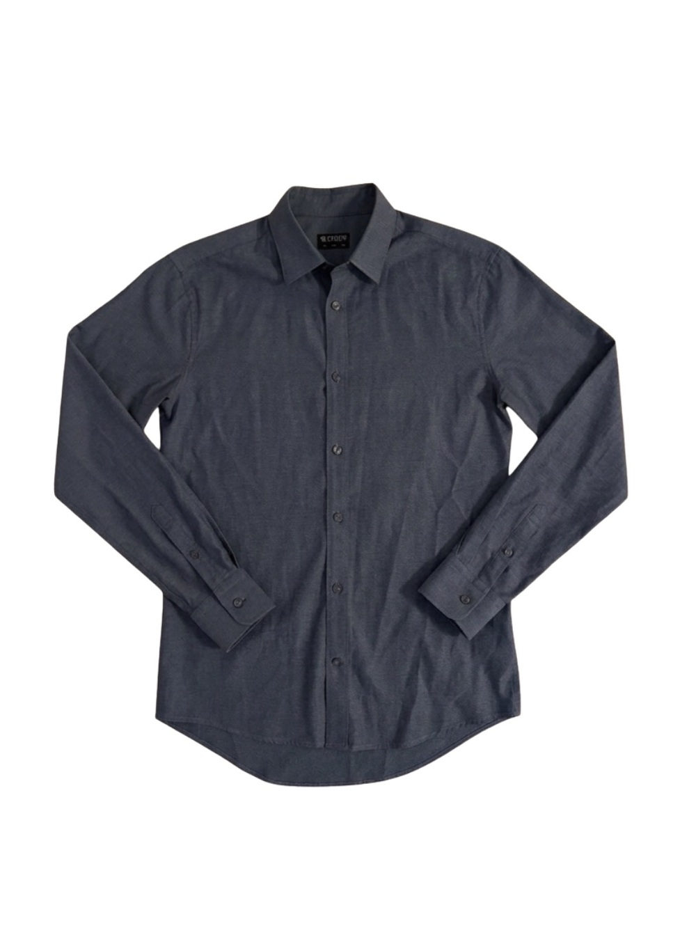 Tiger of Sweden “Donald”  Button-Down Shirt in Charcoal Blue
